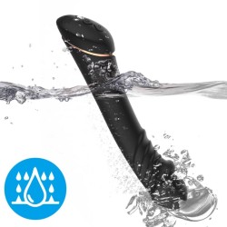 DILDO VIBRADOR SILICONA NEGRO