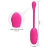 Doreen Huevo Vibrador con Electro Shock y App Rosa