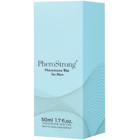 PERFUME CON FEROMONAS WIND PARA HOMBRE 50 ML PHEROSTRONG