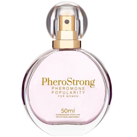 PERFUME CON FEROMONAS POPULARITY PARA MUJER 50 ML PHEROSTRONG