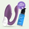 Vibrador recargable con mando pleasuriser
