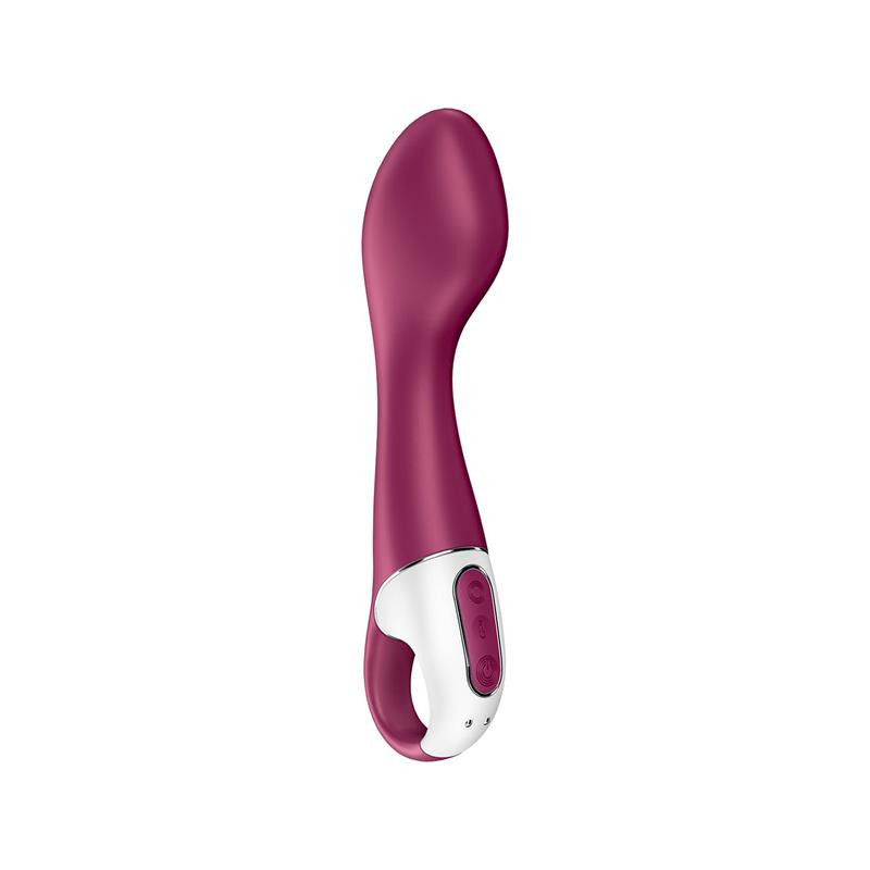 Hot Spot Vibrador con Función de Calor Punto G USB Satisfyer