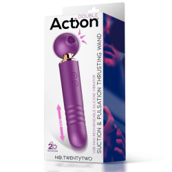 NuevoNo. TwentyTwo Suction & Pulsation Thrusting WandVer más grande Descargar imágenes  ACTION