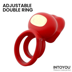 Bittey Anillo Vibrador con Biting - Mordisqueo