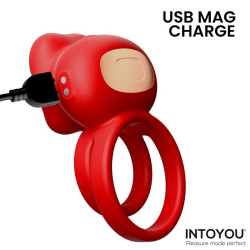 Bittey Anillo Vibrador con Biting - Mordisqueo