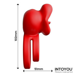 Bittey Anillo Vibrador con Biting - Mordisqueo