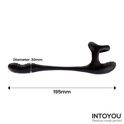 Kamber Plug Anal Vibración y Waving 360º y Estimulador Testículos