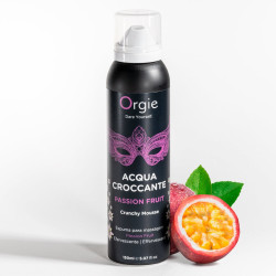 ESPUMA DE MASAJE CRACKELING ACQUA CROCCANTE DE MARACUYÁ 150ML ORGIE