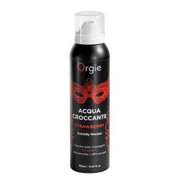 ESPUMA DE MASAJE CRACKELING ACQUA CROCCANTE FRESA 150ML ORGIE