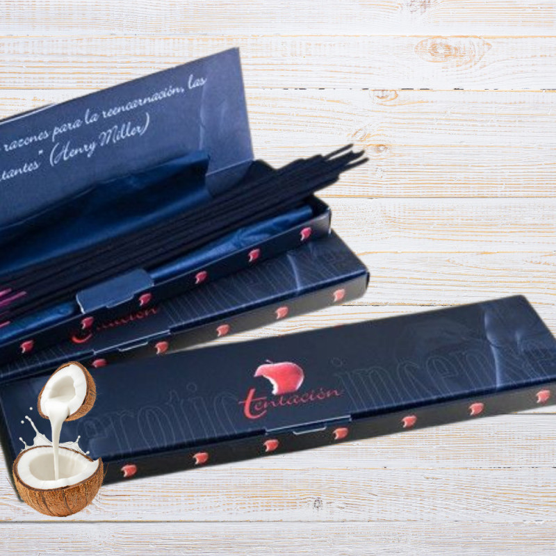 INCIENSO CON FEROMONAS LECHE DE COCO