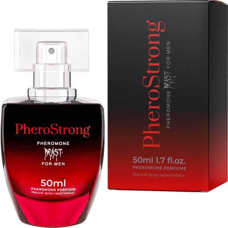 PERFUME CON FEROMONAS BEAST PARA HOMBRE 50 ML PHEROSTRONG