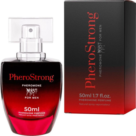 PERFUME CON FEROMONAS BEAST PARA HOMBRE 50 ML PHEROSTRONG