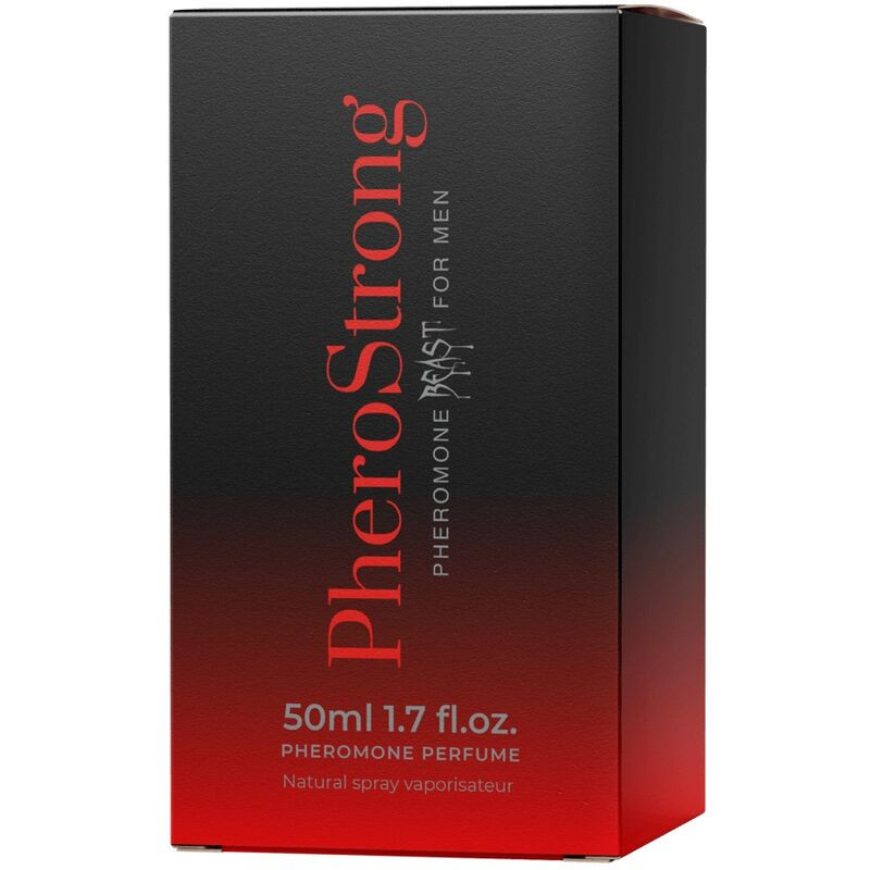 PERFUME CON FEROMONAS BEAST PARA HOMBRE 50 ML PHEROSTRONG