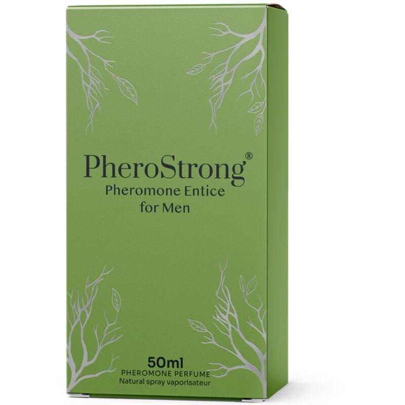 PERFUME CON FEROMONAS ENTICE PARA HOMBRE 50 ML PHEROSTRONG