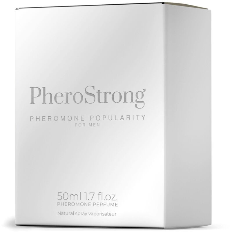 PERFUME CON FEROMONAS POPULARITY PARA HOMBRE 50 ML PHEROSTRONG