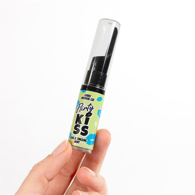 FLIRTY KISS GELES CON EFECTOS SEXO ORAL FRESA & MENTA 2 x 8 GR
