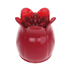 Flower Wand Cabezal para Masajeador Power Wand Rojo