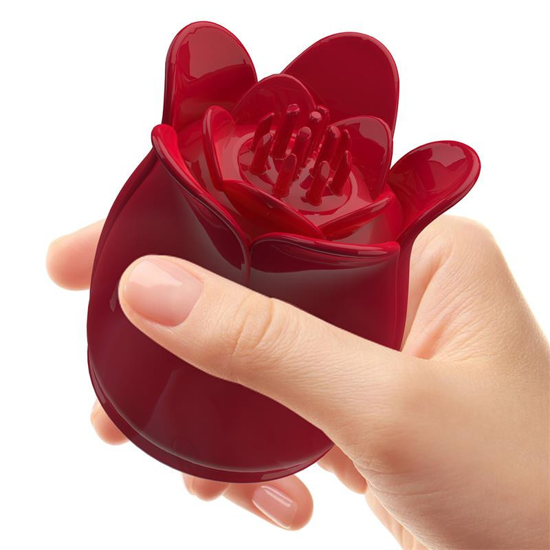 Flower Wand Cabezal para Masajeador Power Wand Rojo