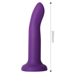 DILDO CON VENTOSA COLOR DEGRADO 13.6 CM