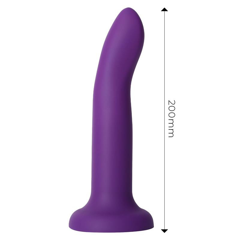 DILDO CON VENTOSA COLOR DEGRADO 13.6 CM