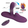 Luka Asiento con Vibrador con Finger, Efecto Calor y Bolas Rotadoras