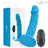 INTENSE - PHOEBE VIBRADOR REALÍSTICO 10 VIBRACIONES AZUL CONTROL REMOTO
