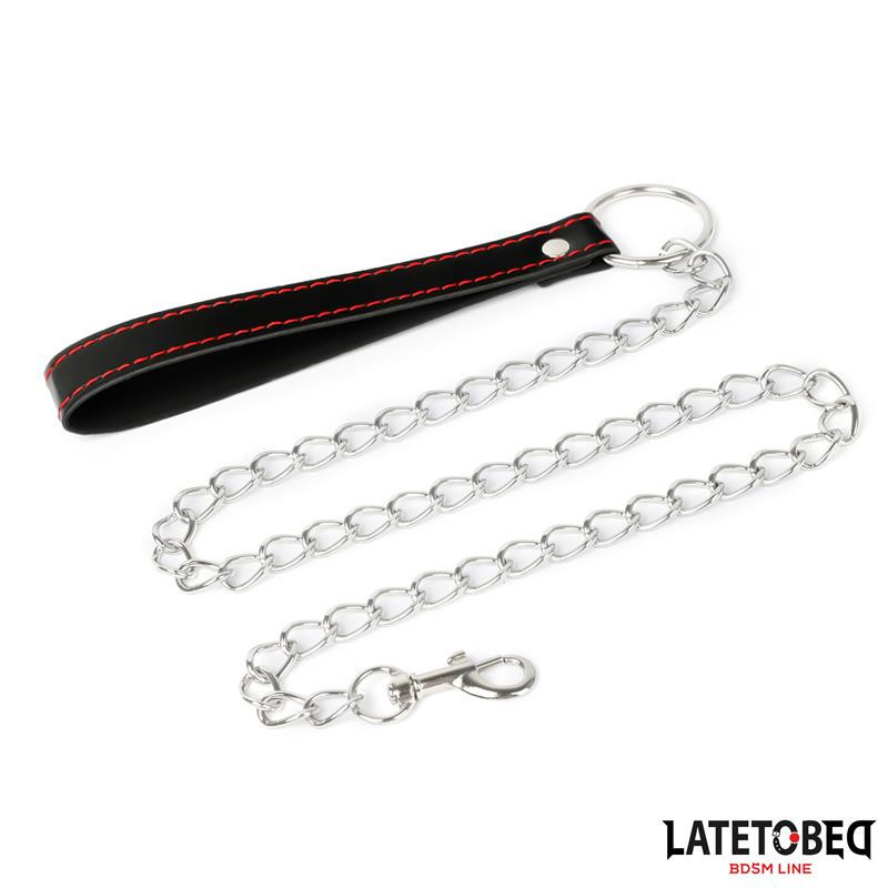 LATETOBED BDSM LINE Collar con Correa 52 cm