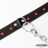 LATETOBED BDSM LINE Collar con Correa 52 cm