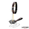 LATETOBED BDSM LINE Collar con Correa 52 cm
