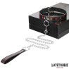 LATETOBED BDSM LINE Collar con Correa 52 cm