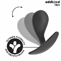 ADDICTED TOYS - SET DE 3 PLUG ANAL SILICONA MODELO 3