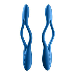 SATISFYER - ELASTIC GAME MULTI VIBRADOR AZUL