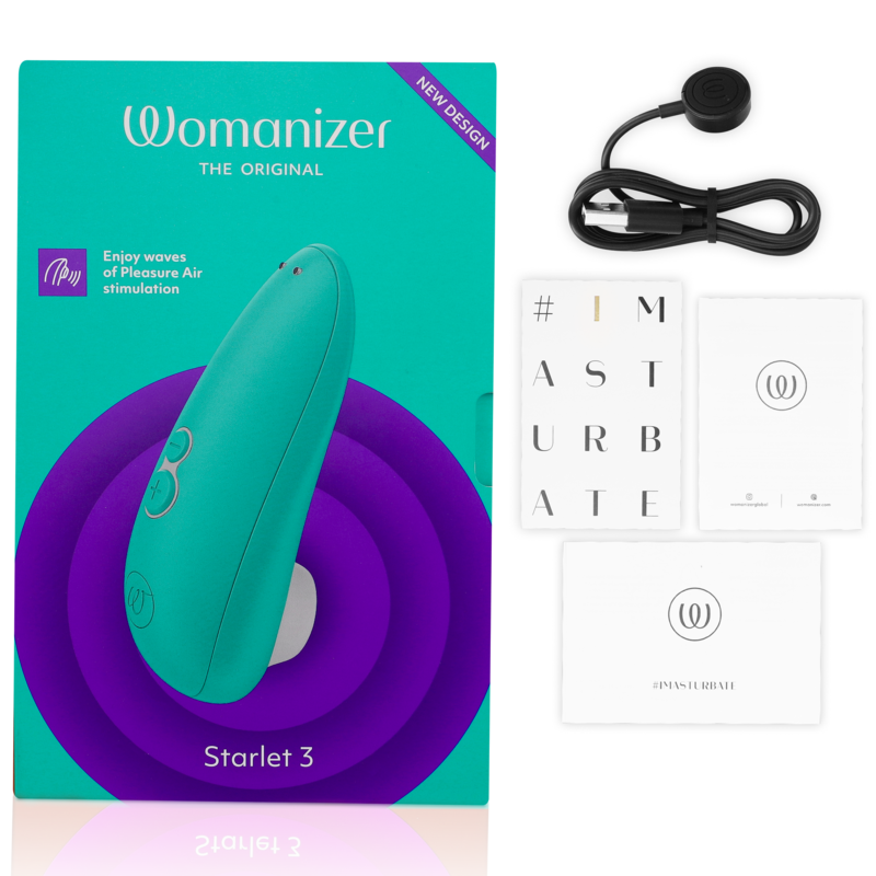WOMANIZER STARLET 3 TURQUESA