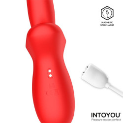 Vyron Vibrador con Thrusting y Biting (Mordisqueo)