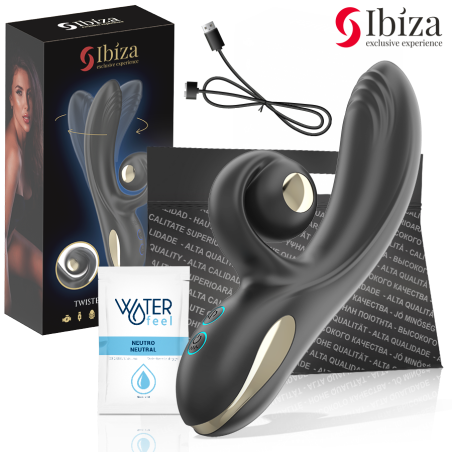 Vibrador Twister Con Estimulador Curve Y Vibro-Rotación