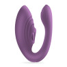 Vibrador recargable con mando pleasuriser
