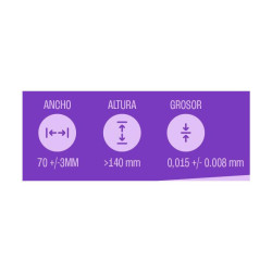 UNIQ Eva Female Preservativos Femeninos sin Látex 3 Unidades