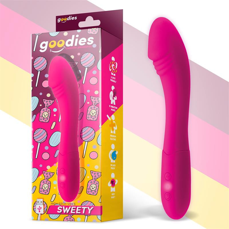 Sweety Vibrador Punto G USB Silicona