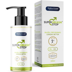 SÚPER ORGASM STOP GEL ÍNTIMO PARA HOMBRE 150 ML