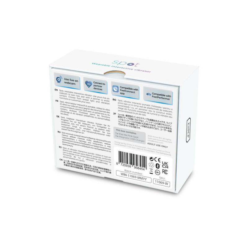 SPOT KISS ME-FORMA U ROSA