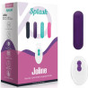 Splash Joline Bala Vibradora Silicona Control Remoto 10 Vibraciones 6,5 x 1,5 Cm Morado