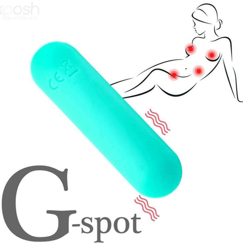 Splash Haha Bala Vibradora Silicona 10 Vibraciones 7,5 X 1,9 cm Verde