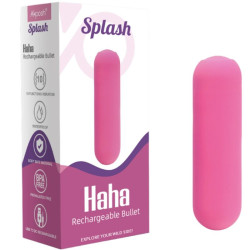 Splash Haha Bala Vibradora Silicona 10 Vibraciones 7,5 X 1,9 Cm Rosa