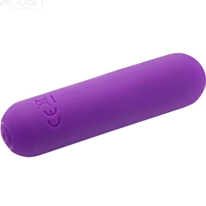 Splash Haha Bala Vibradora Silicona 10 Vibraciones 7,5 x 1,9 cm Morado