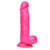 Slidy Dildo Realista Dual Layer Retráctil y Orientable 8"