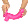 Slidy Dildo Realista Dual Layer Retráctil y Orientable 8"