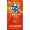 SKINS - ULTRAFINOS PRESERVATIVOS PREMIUM PACK 16
