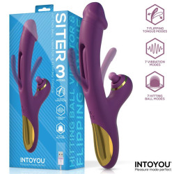Siter Vibrador con Lengua