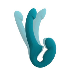 Share Lite Dildo Doble Deep Sea Blue