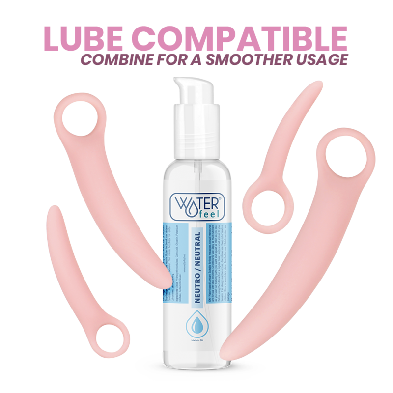 SET 5 PIEZAS DILATADOR SILICONA